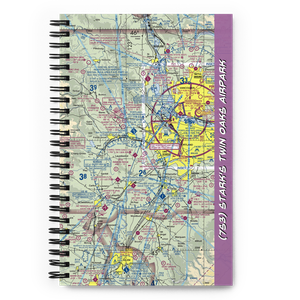 Stark's Twin Oaks Airpark (7S3) VFR Sectional Notebook