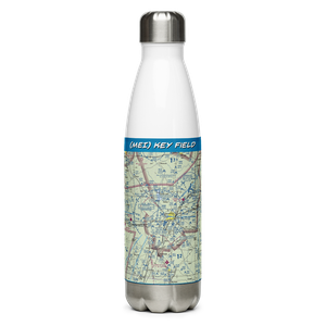 Key Field (MEI) VFR Sectional Water Bottle