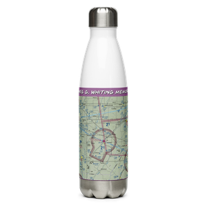 James G. Whiting Memorial Field (MEY) VFR Sectional Water Bottle