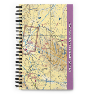 Minam Lodge Airport (7OR0) VFR Sectional Notebook