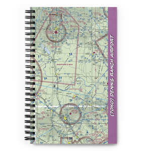 Dennis Ranch Airport (7OK0) VFR Sectional Notebook