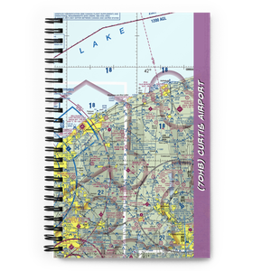 Curtis Airport (7OH8) VFR Sectional Notebook