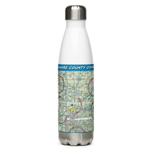 Delaware County Johnson Field (MIE) VFR Sectional Water Bottle
