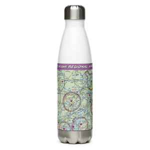 Miami Regional Airport (MIO) VFR Sectional Water Bottle