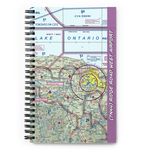 Ridge Road West Airport (7NK4) VFR Sectional Notebook