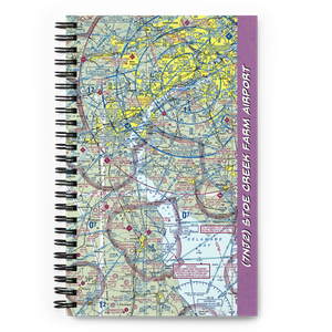 Stoe Creek Farm Airport (7NJ2) VFR Sectional Notebook