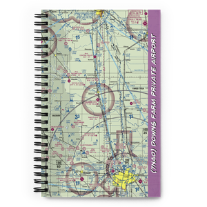 Downs Farm Private Airport (7NA0) VFR Sectional Notebook