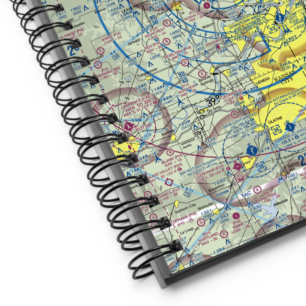 Elton Field (7MO5) VFR Sectional Notebook 