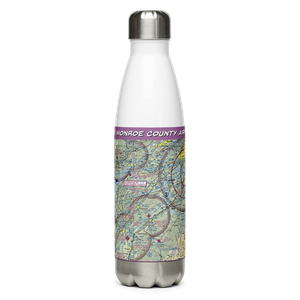 Monroe County Airport (MNV) VFR Sectional Water Bottle