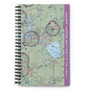 Mille Lacs Lake Resort Airport (7MN4) VFR Sectional Notebook