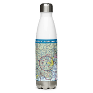Mobile Regional Airport (MOB) VFR Sectional Water Bottle