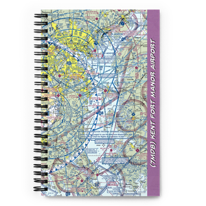 Kent Fort Manor Airport (7MD8) VFR Sectional Notebook