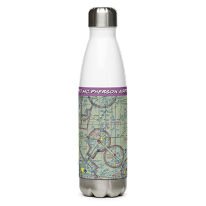 Mc Pherson Airport (MPR) VFR Sectional Water Bottle