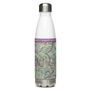 Edward F Knapp State Airport (MPV) VFR Sectional Water Bottle
