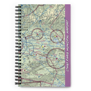 Paris Municipal Airport (7M6) VFR Sectional Notebook