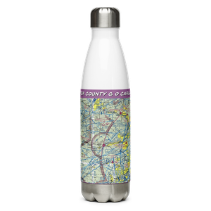 Chester County G O Carlson Airport (MQS) VFR Sectional Water Bottle