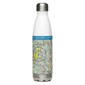 Smyrna Airport (MQY) VFR Sectional Water Bottle