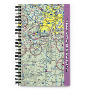 Linders Cow-Chip Airport (7KS6) VFR Sectional Notebook