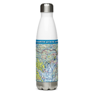 Martin State Airport (MTN) VFR Sectional Water Bottle