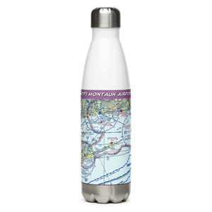 Montauk Airport (MTP) VFR Sectional Water Bottle