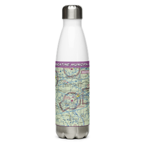 Muscatine Municipal Airport (MUT) VFR Sectional Water Bottle