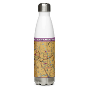 Monte Vista Municipal Airport (MVI) VFR Sectional Water Bottle