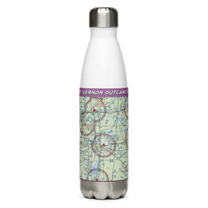 Mt. Vernon Outland Airport (MVN) VFR Sectional Water Bottle