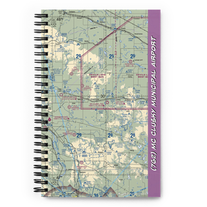 Mc Clusky Municipal Airport (7G2) VFR Sectional Notebook