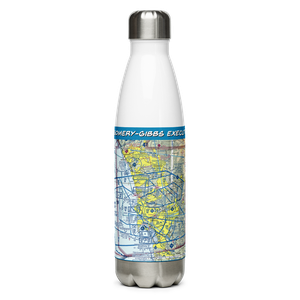 Montgomery-Gibbs Executive Airport (MYF) VFR Sectional Water Bottle