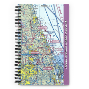 Spruce Creek Airport (7FL6) VFR Sectional Notebook