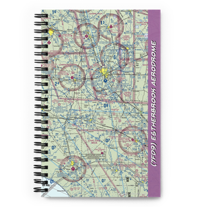 Estherbrook Aerodrome (7FD9) VFR Sectional Notebook