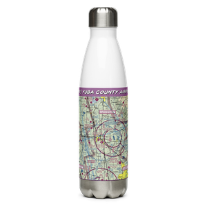 Yuba County Airport (MYV) VFR Sectional Water Bottle
