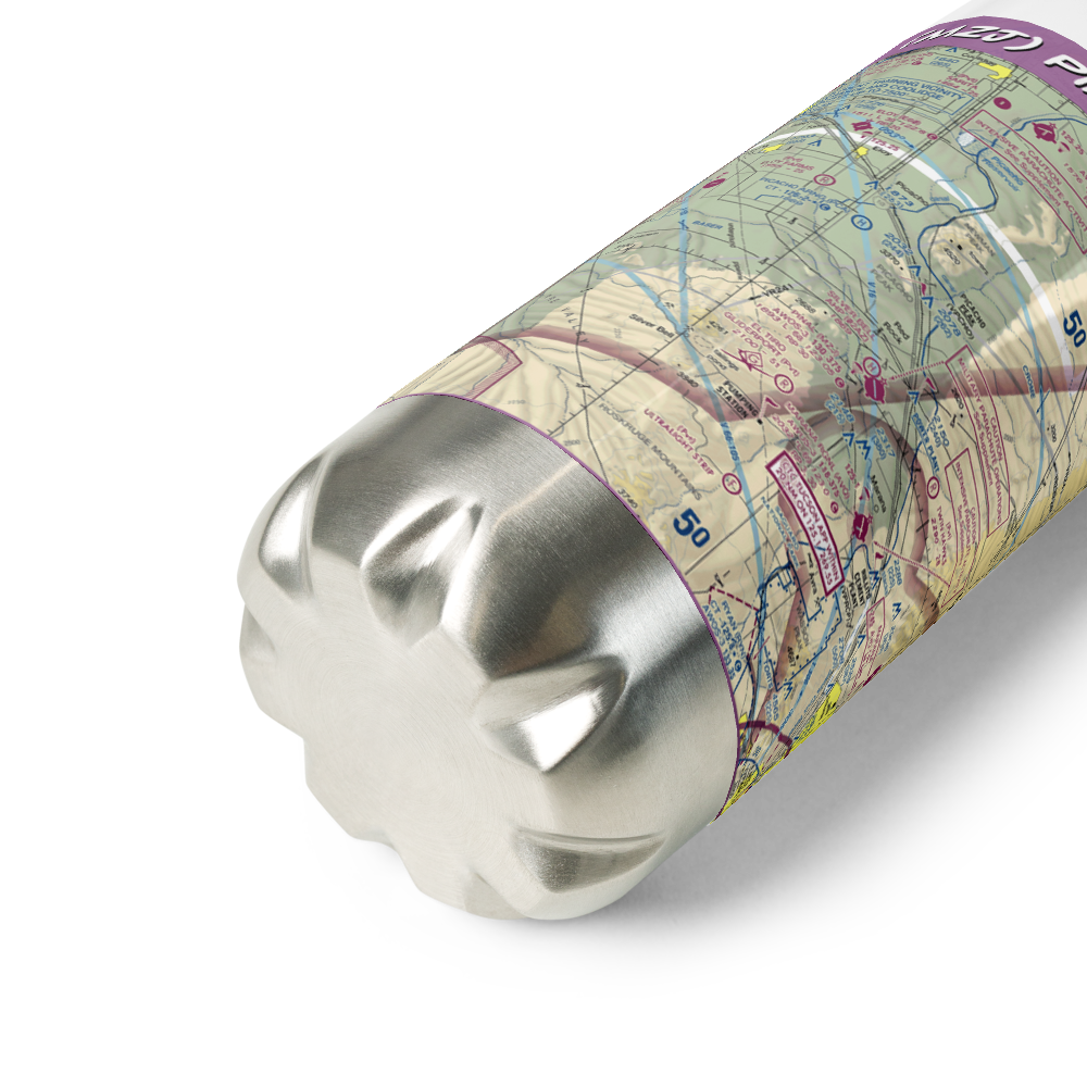 Pinal Airpark (MZJ) VFR Sectional Water Bottle 