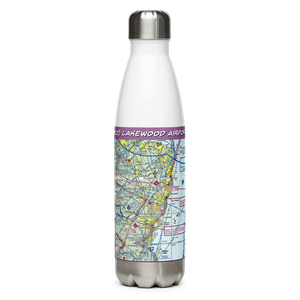 Lakewood Airport (N12) VFR Sectional Water Bottle