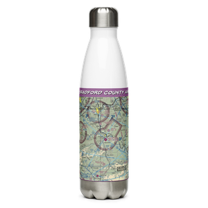 Bradford County Airport (N27) VFR Sectional Water Bottle