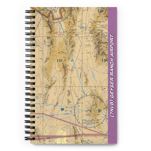 Geyser Ranch Airport (7NV8) VFR Sectional Notebook