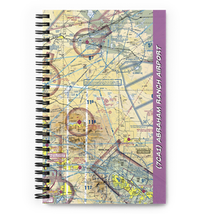 Abraham Ranch Airport (7CA1) VFR Sectional Notebook