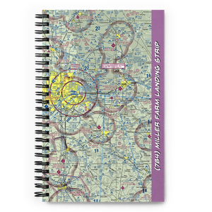 Miller Farm Landing Strip (7B4) VFR Sectional Notebook