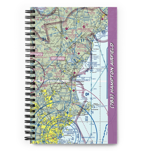 Hampton Airfield (7B3) VFR Sectional Notebook