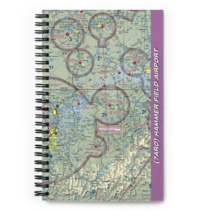 Hammer Field Airport (7AR0) VFR Sectional Notebook