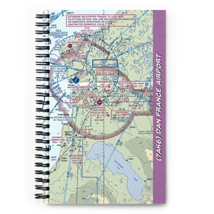Dan France Airport (7AK6) VFR Sectional Notebook