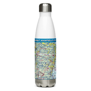 Lakehurst Maxfield Field Airport (NEL) VFR Sectional Water Bottle