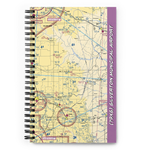 Silverton Municipal Airport (79XS) VFR Sectional Notebook