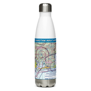 Choctaw Nolf Airport (NFJ) VFR Sectional Water Bottle