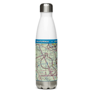 Lemoore Naval Air Station (Reeves Field) Airport (NLC) VFR Sectional Water Bottle