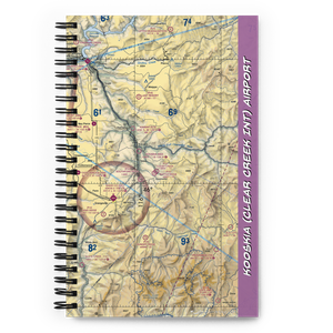 Kooskia (Clear Creek Int) Airport (79ID) VFR Sectional Notebook