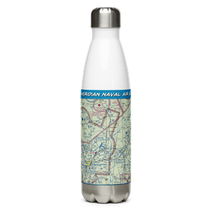 Meridian Naval Air Station (NMM) VFR Sectional Water Bottle