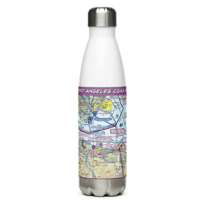 Port Angeles Cgas Airport (NOW) VFR Sectional Water Bottle