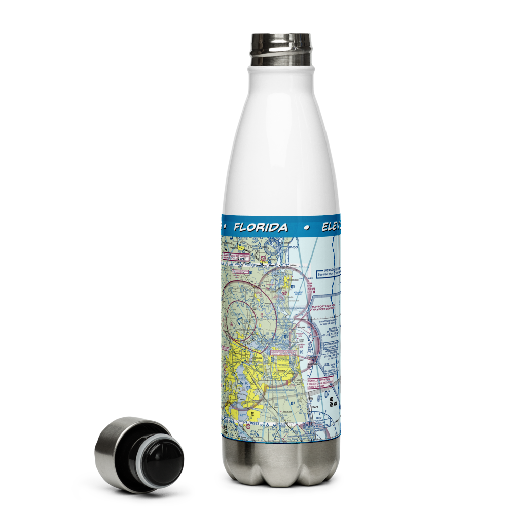 Naval Station Mayport (Admiral David L. Mcdonald Field) (NRB) VFR Sectional Water Bottle 