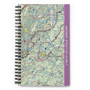 Hilldale Airport (78VA) VFR Sectional Notebook